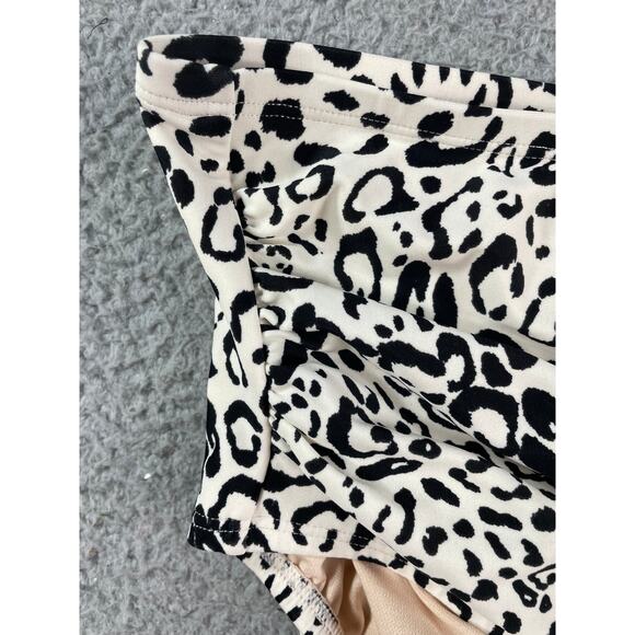 Kona Sol Swim Bottoms Womens X (14-16) Multicolor Animal Print High Waist NWT - Picture 5 of 11